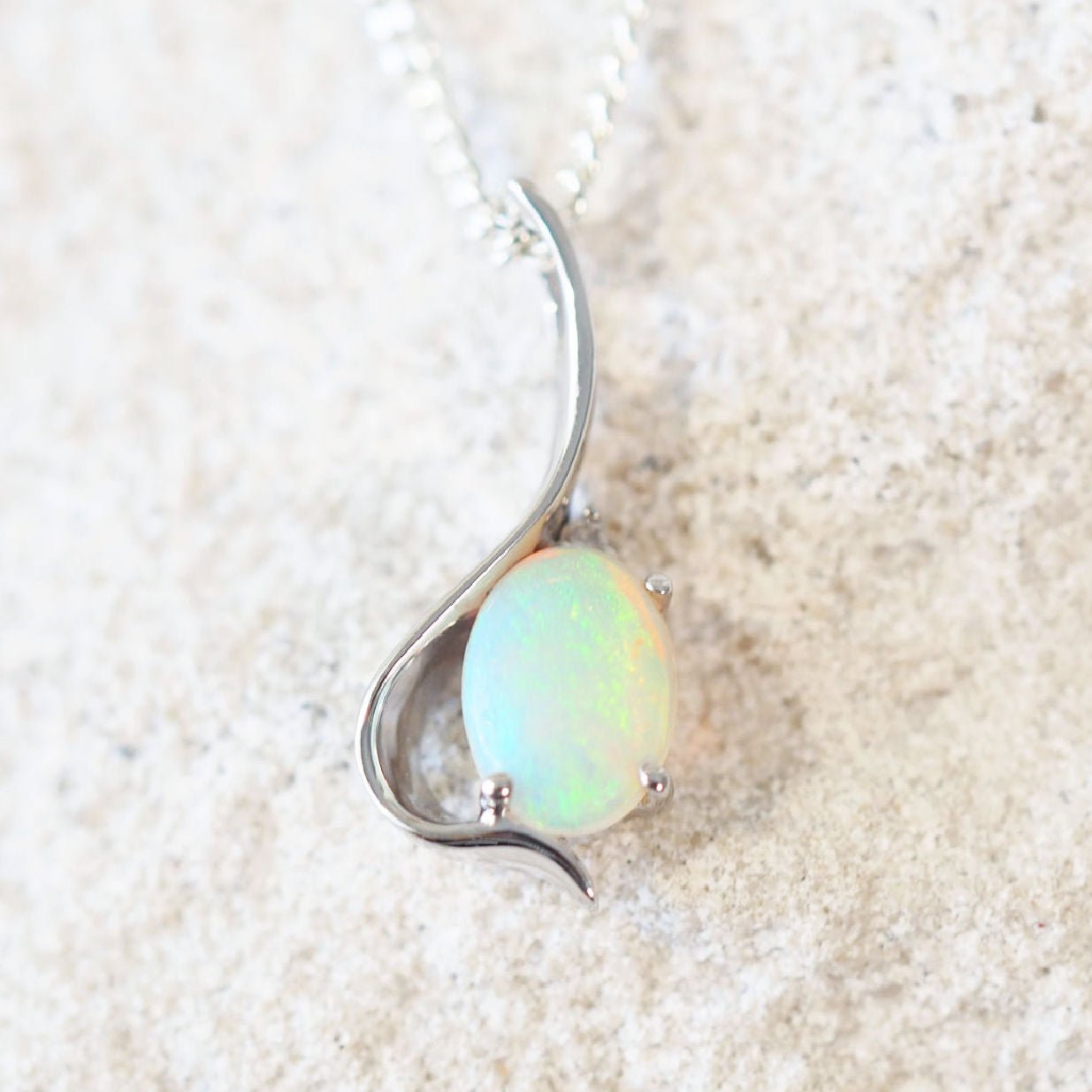 Cloud Nine Dali Australian Opal Necklace