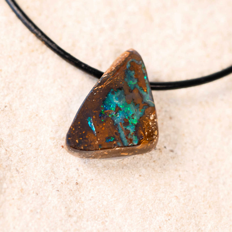 'Manaia' Queensland Boulder Opal Pendant