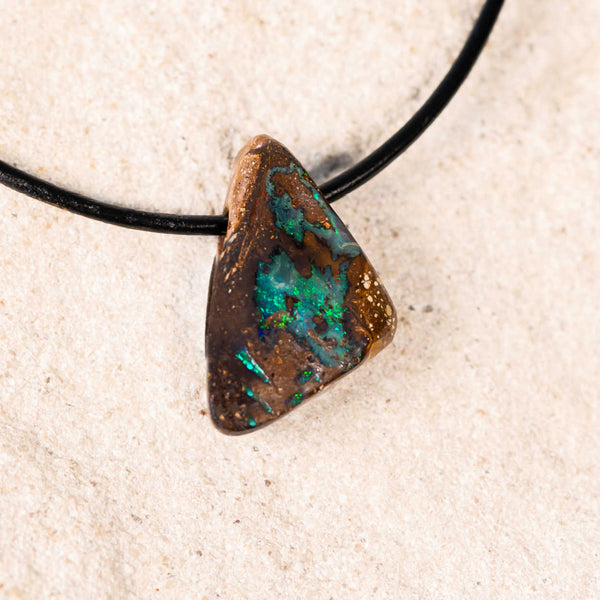 'Manaia' Queensland Boulder Opal Pendant