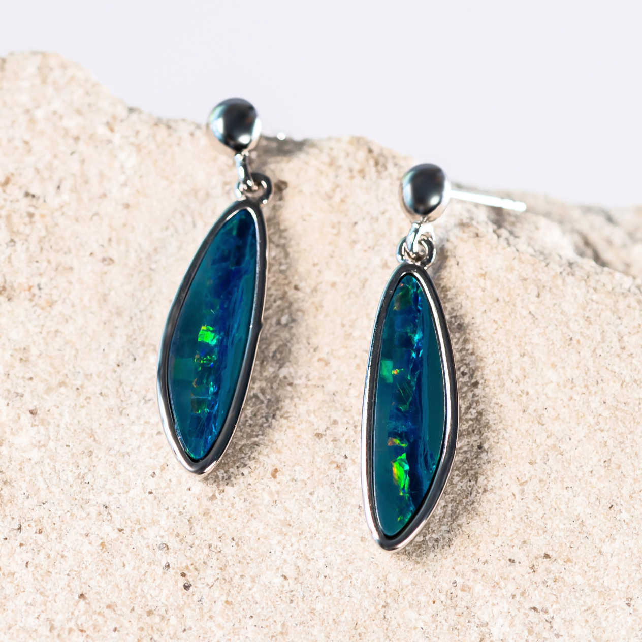 Opal deals doublet earrings