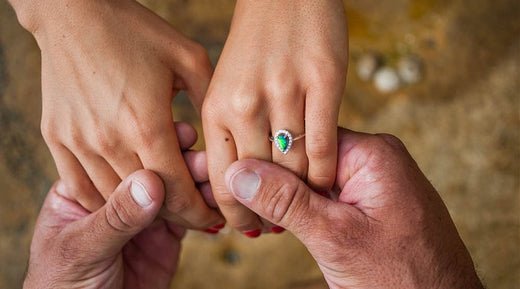 Can I Say 'I Do' With An Opal Engagement Ring? - Black Star Opal