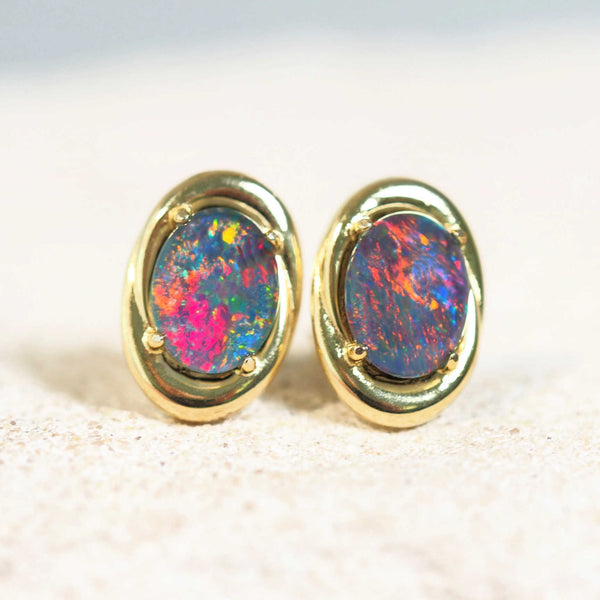 opal earrings