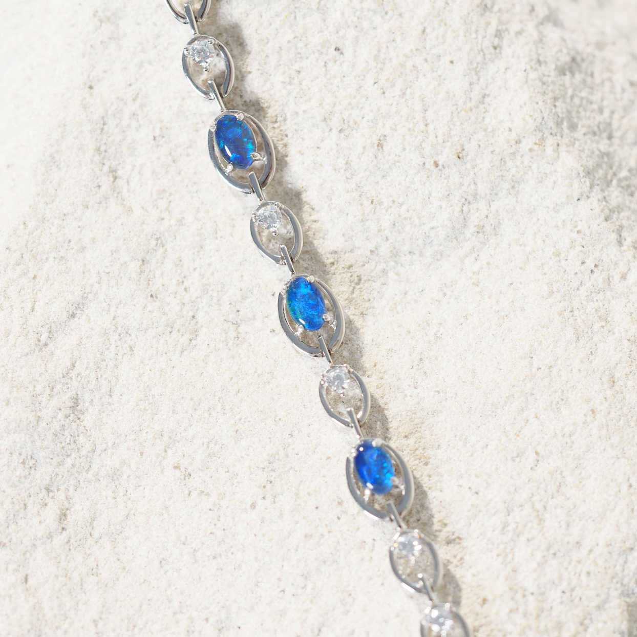 blue opal bracelet