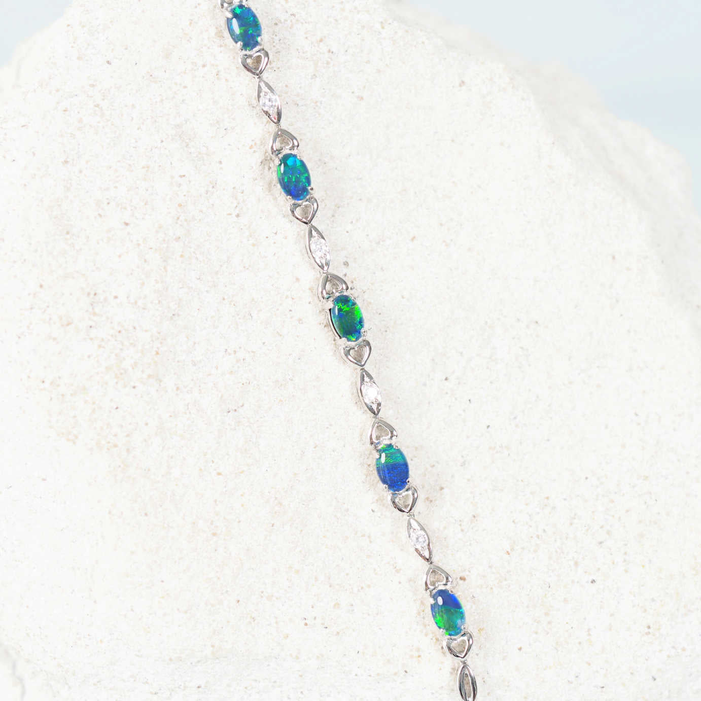 passion opal bracelet sterling silver