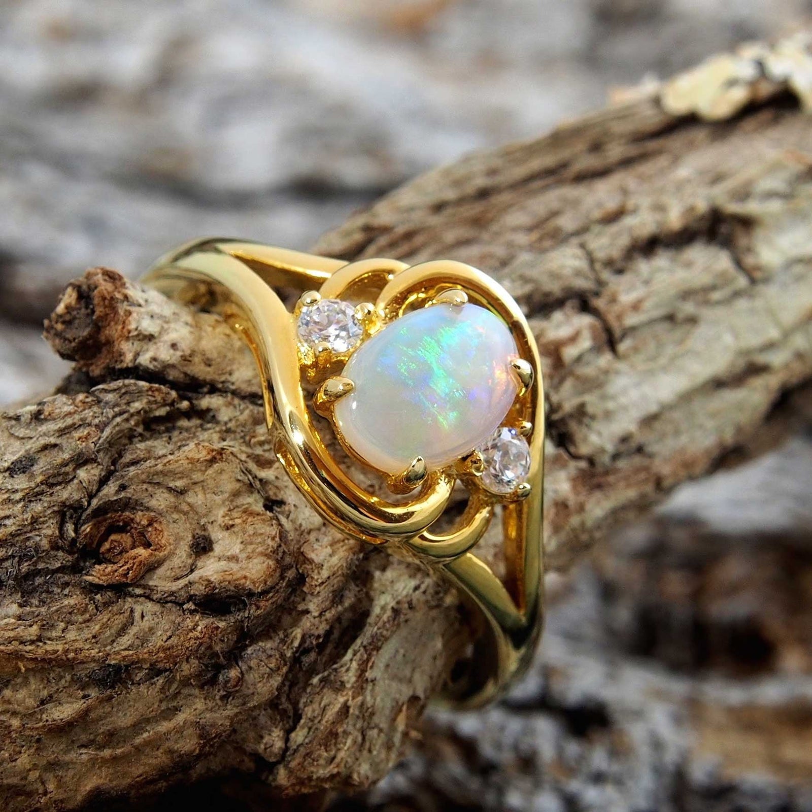 Opal retailer ring